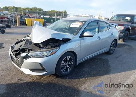 2022 Nissan Sentra Sv Xtronic Cvt из США, поврежденный, VIN 3N1AB8CV1NY231039